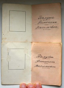 2 дока медаль материнства 1 и 2 ст. на одного