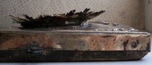 Икона Богородицы Нечаянная Радость. Оклад 84 пробы.