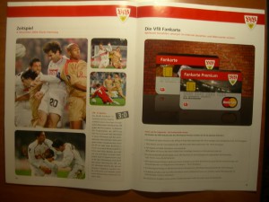 2 програмки и 2 бил. на матч Benfica - Stuttgart 24/02/2011