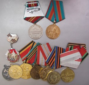 Две КЗ,орд-БЗ(Монгол.),Халхин-Гол,БЗ,все на доках!(танкист)