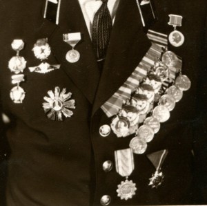 Комплект наград на Павловского