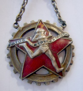 ЦИК СССР ВСФК, серебро.