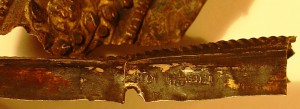 Икона(остатки) мастерской Долотова с окладом(остатки) 84 пр.