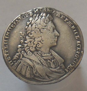 Рубль 1728 г