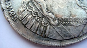Рубли 1734 в 1737 г