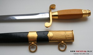 Кортик ВВС ЗиК 1955г., отличный, родная позолота