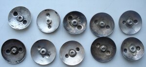 10 гайек серебро