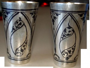 Две стопки.