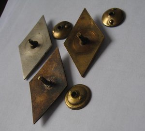 Ромбы ВУЗов ЛатССР - 3разные