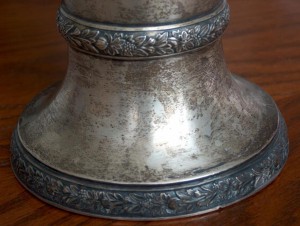 Серебряная ваза(кубок)