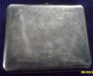 Портсигар "Охота" довоенный