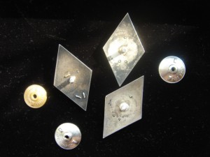 Три серебряных ромбика Универ 15лент+Универ 16 лент+ВВМУ