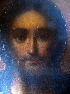 Икона Господь Вседержитель.Оклад Серебро