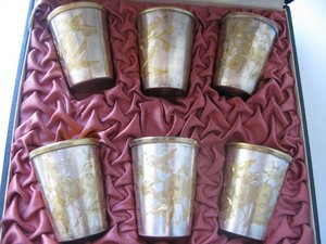 Набор из 6 стопок 875