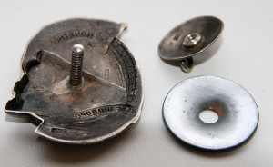 Почетному железнодорожнику, серебро, контрельеф, №4931