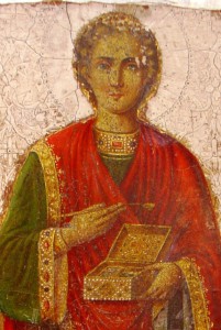 Икона Св. Великомученик и целитель Пантелеимон