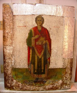 Икона Св. Великомученик и целитель Пантелеимон
