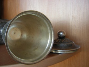 Кубок спортивный(посеребряный)_______филигрань