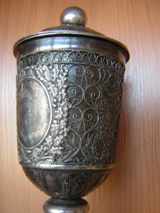 Кубок спортивный(посеребряный)_______филигрань