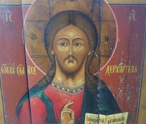 Две иконы из деисусного ряда.