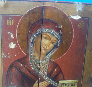 Две иконы из деисусного ряда.