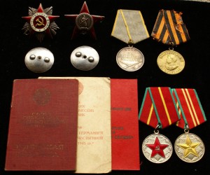 Комплект капитана Мясникова Д.В. (КЗ+ОВ2+ЗБЗ+ЗПНГ+выслуга)