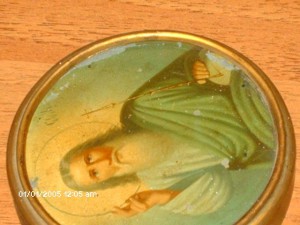 Иконка круглая металл