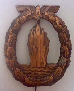 Знак "Член Команды Минного Тральщика" (Minensuchkriegsabzeic