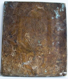 Икона меднолитая Богородица Казанская.