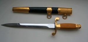 СССР кортик ВВС ЗиК 55г. № 1939 позолочен