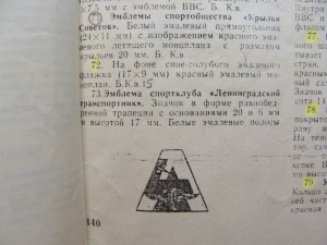 Эмблема спортивного общества "Крылья Советов".