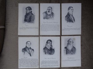 дореволюционные открытки персонажи Гоголя
