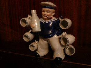 Морячок штоф 50-60-гг ГЕРМАНИЯ