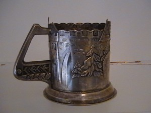 подстаканник Богатырь СССР