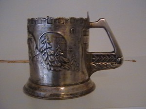 подстаканник Богатырь СССР