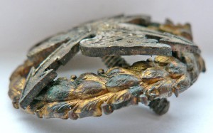 Знак за окончание радиотелеграфных курсов 1920-е гг.