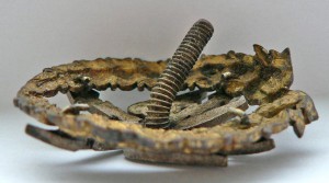 Знак за окончание радиотелеграфных курсов 1920-е гг.