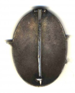 ЗНАК ЭДЕЛЬВЕЙС СЕРЕБРО ЭМАЛЬ