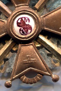 Cтанислав II степ с мечами. Бронза.