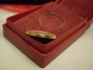 ЗОЛОТАЯ МЕДАЛЬ ВОЕННОГО УЧИЛИЩА