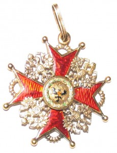 Станислав 3ст в золоте.