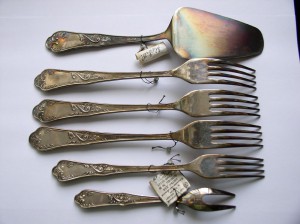 Вилки + лопатка (925пр)