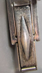 Запонки."Полиция Палестины".(серебро.)