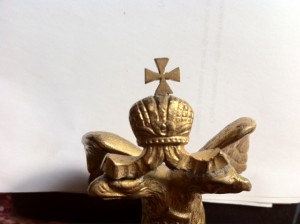 Орел на каску.