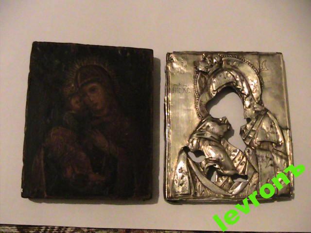 ИКОНА 1780гг ОКЛАД СЕРЕБРО