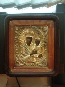 Икона"Богородица Споручница грешных"  84, золочение 1851г