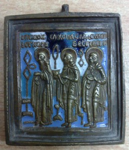 ТРИ святых...5 эмалей...