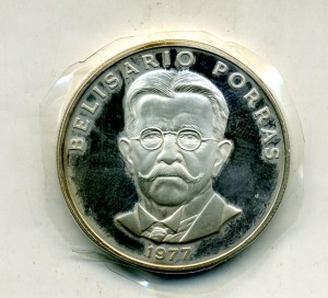 Панама ,5 бальбоа 1977