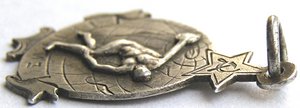 1-ый ПРИЗ  1928 г.  Л/А  серебро