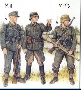 Мундир Вермахт М43